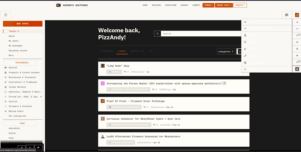 Dark mode strangeness